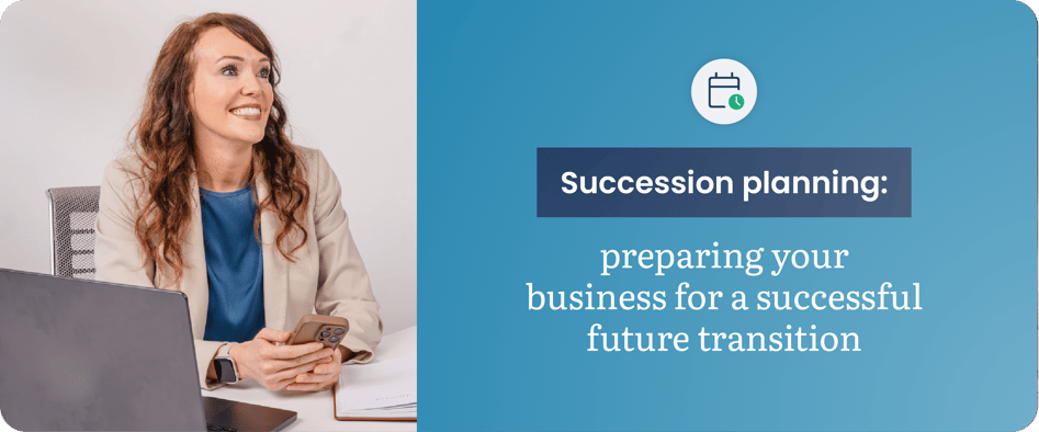 Funeral home owner preparing for succession planning — definition: preparing your business for a successful future transition