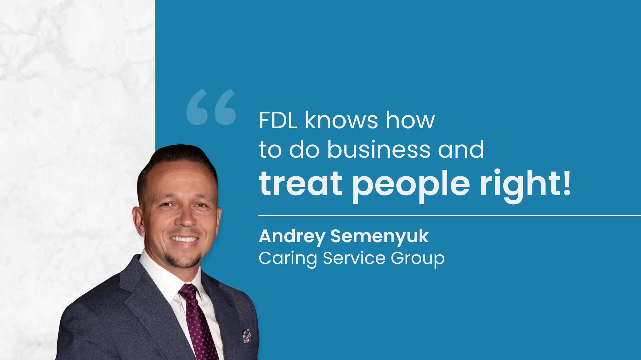 The Right Partner: Caring Service Group Shares Its Successes